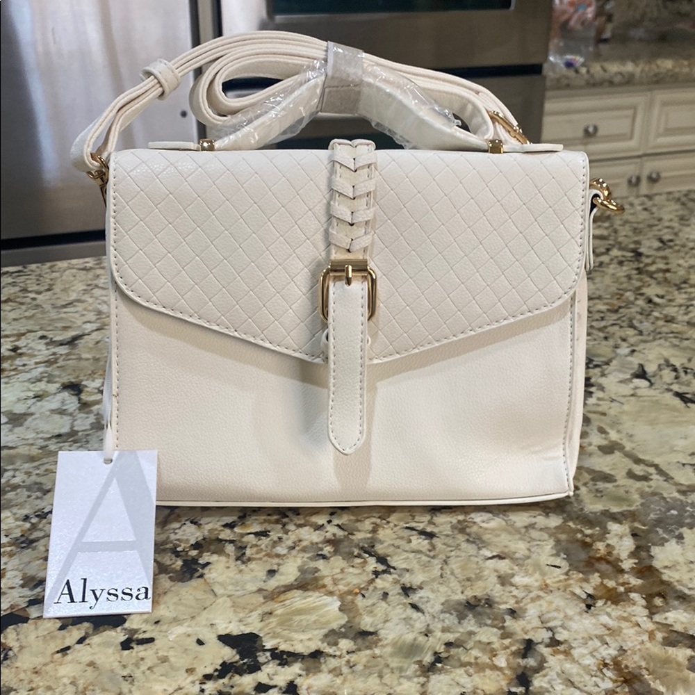 White Quilted Women's Bag